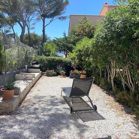 Logement Entier T2 Climatise, Parking Gratuit, Jardin, Plage A 2Min A Pied 滨海萨纳里 外观 照片